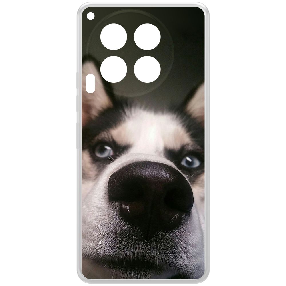 

Чехол-накладка Krutoff Clear Case Нос для TECNO Camon 30 5G, Прозрачный