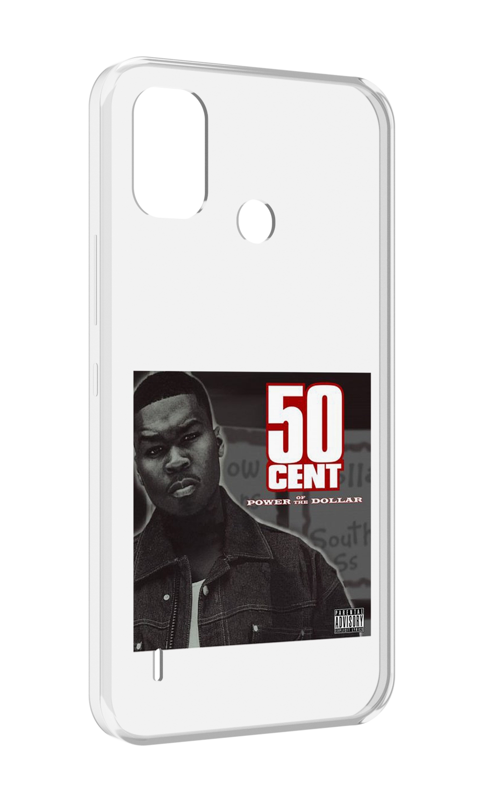 

Чехол MyPads 50 Cent - Power Of The Dollar для Itel A48, Прозрачный, Tocco