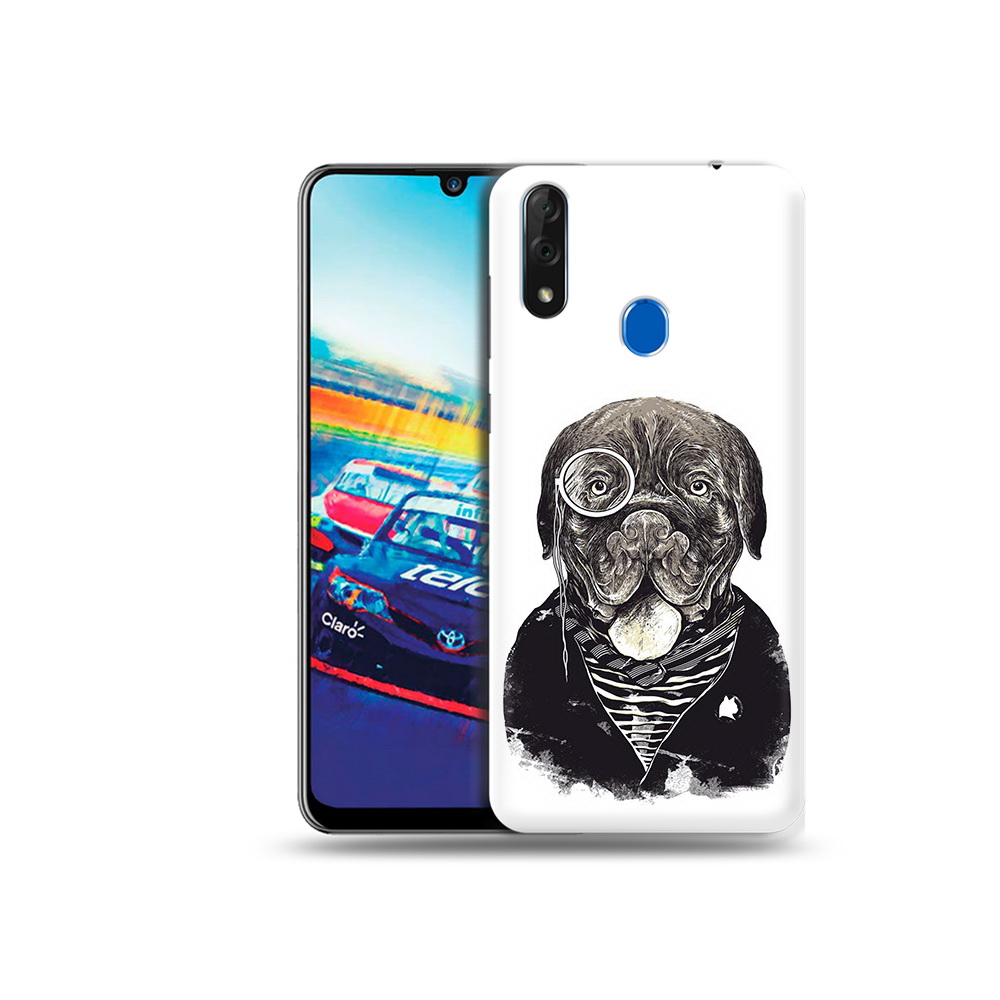 

Чехол MyPads Tocco для ZTE Blade V10 солидный песик (PT136503.455.615), Прозрачный, Tocco