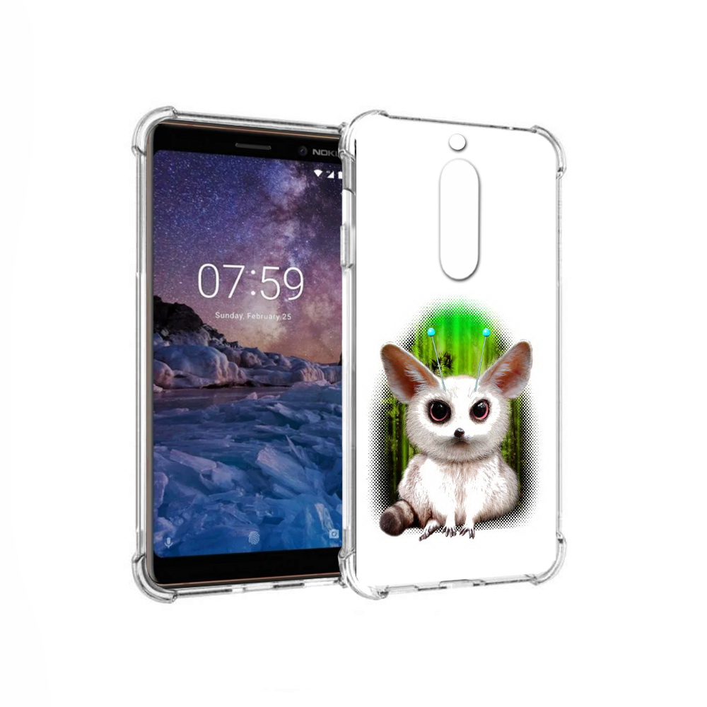 

Чехол MyPads Tocco для Nokia 7 пушистое животное (PT95887.123.560), Прозрачный, Tocco