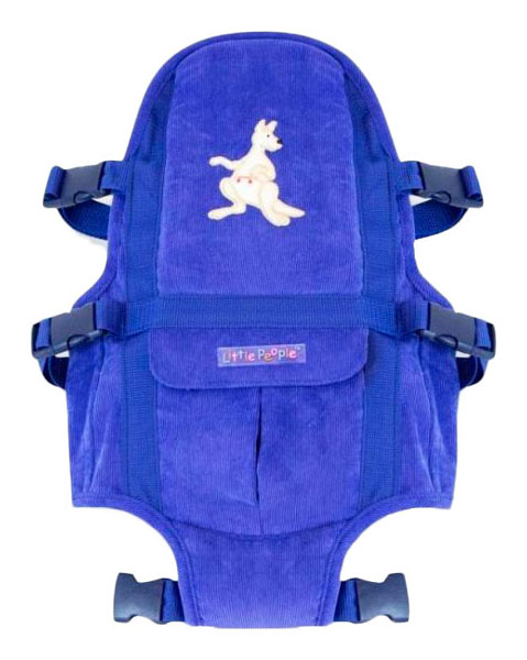 фото Little people кенгуру-рюкзак kengo 3 положения спинки синий