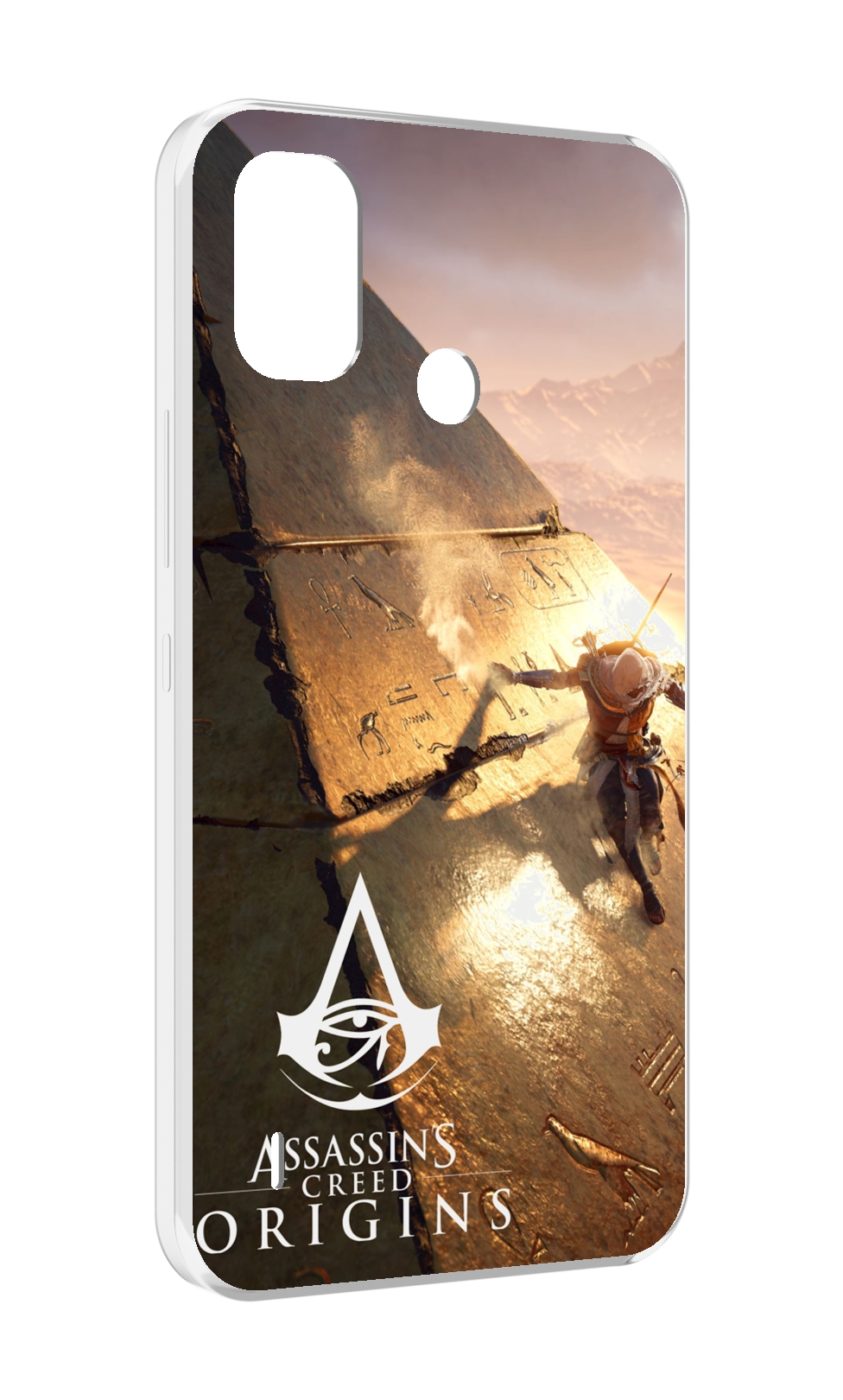 

Чехол MyPads Assassin's Creed Origins для Itel A48, Прозрачный, Tocco