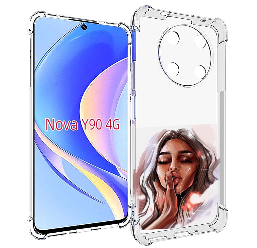 

Чехол MyPads Большие-губы женский для Huawei Nova Y90 (CTR-LX1) / Enjoy 50 Pro, Tocco