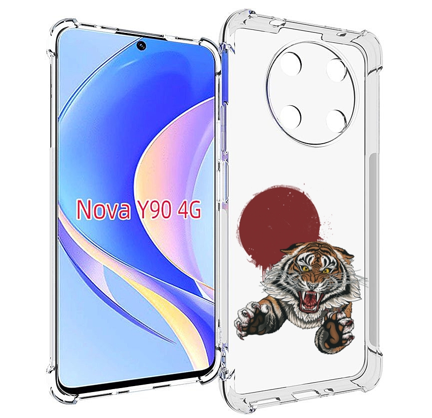 

Чехол MyPads Бросок тигра для Huawei Nova Y90 (CTR-LX1) / Enjoy 50 Pro, Tocco