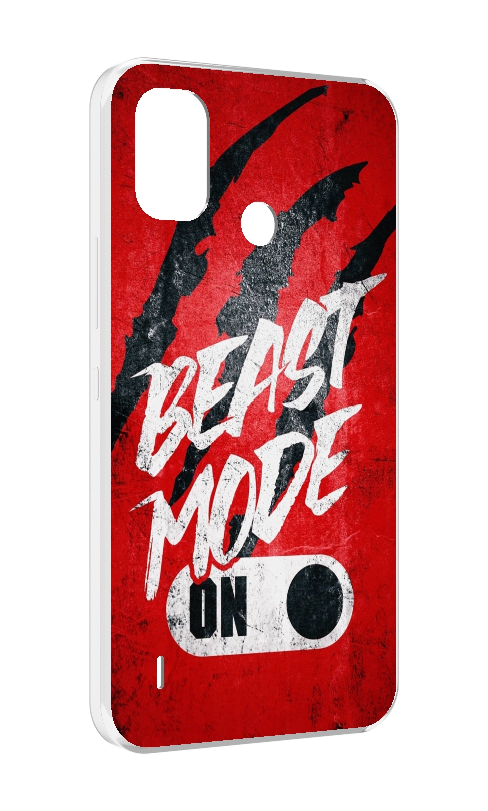 

Чехол MyPads BEAST inside You для Itel A48, Прозрачный, Tocco