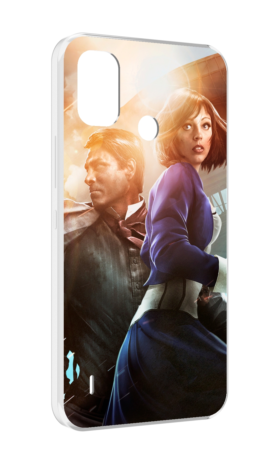 

Чехол MyPads Bioshock Infinite для Itel A48, Прозрачный, Tocco