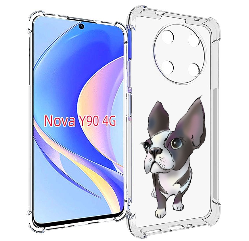 

Чехол MyPads Бульдожка для Huawei Nova Y90 (CTR-LX1) / Enjoy 50 Pro, Tocco