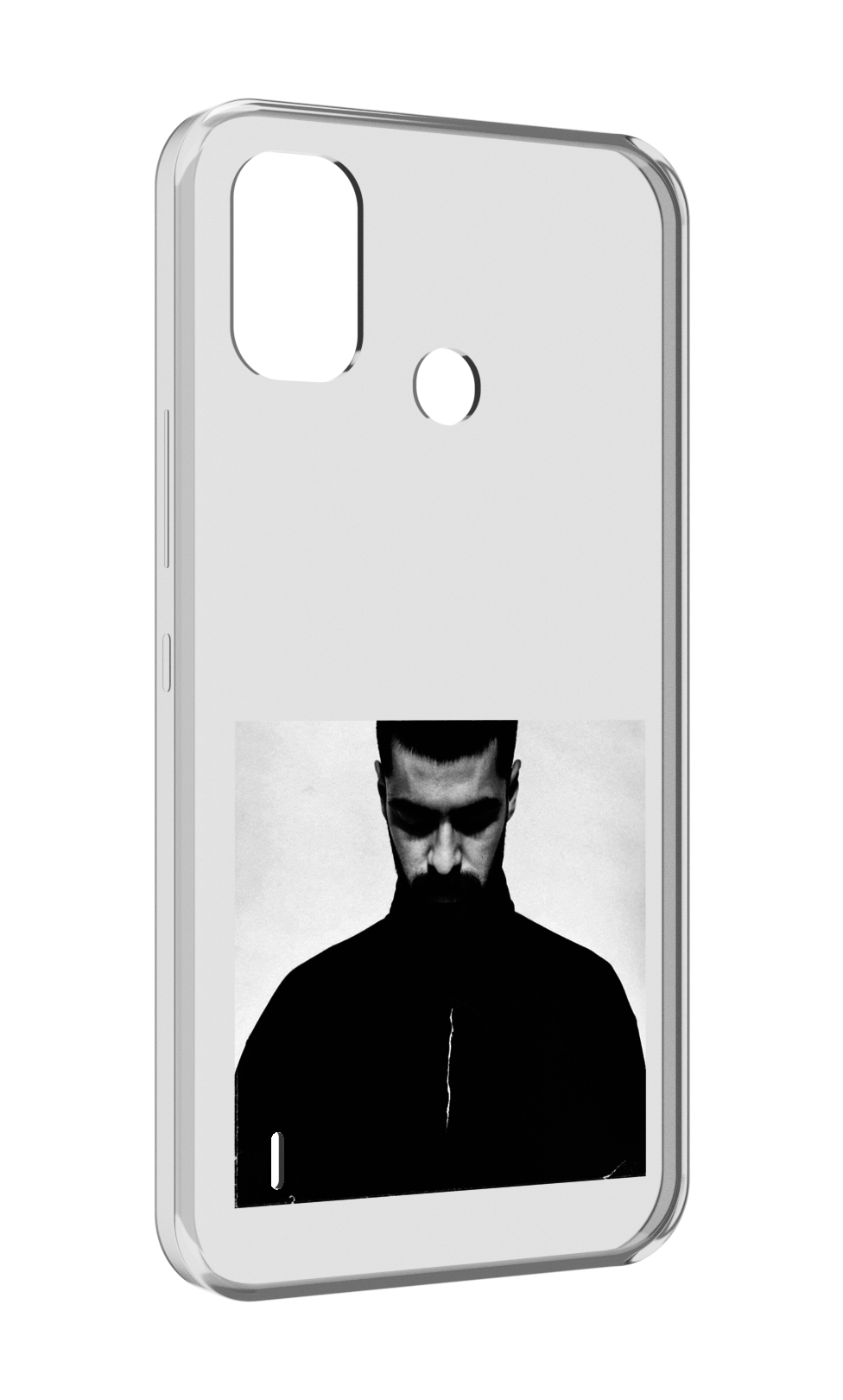 

Чехол MyPads Buster Keaton Miyagi мужской для Itel A48, Прозрачный, Tocco