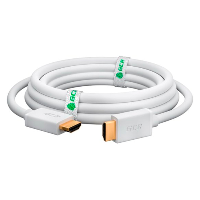 

Кабель Greenconnect HDMI - HDMI вилка-вилка 1.5м (GCR-HM761-1.5m) белый