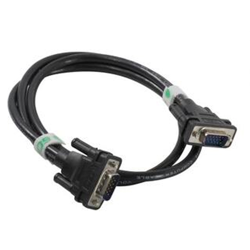 Кабель Greenconnect VGA - VGA вилка-вилка 1м (GCR-VM2VM1-1.0m) черный