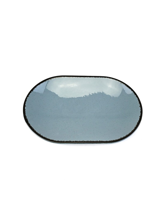 

Блюдо сервировочное Kutahya Pearl, фарфоровое, 28x14 см, 305258]RSW, блюдовощи