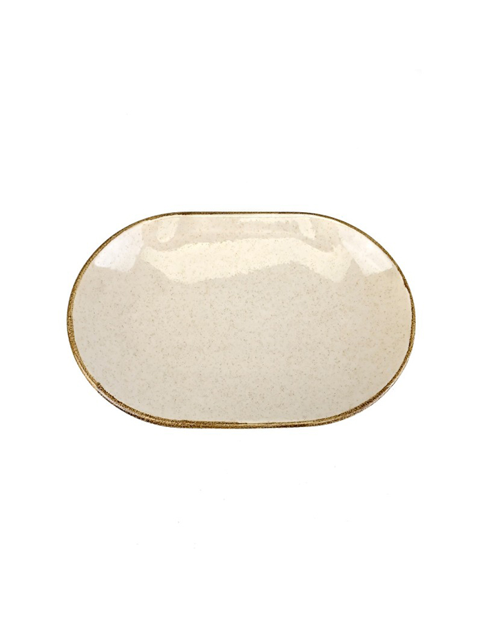 

Блюдо сервировочное Kutahya Pearl, фарфоровое, 32x20 см, 305271]RSW, блюдфрукты
