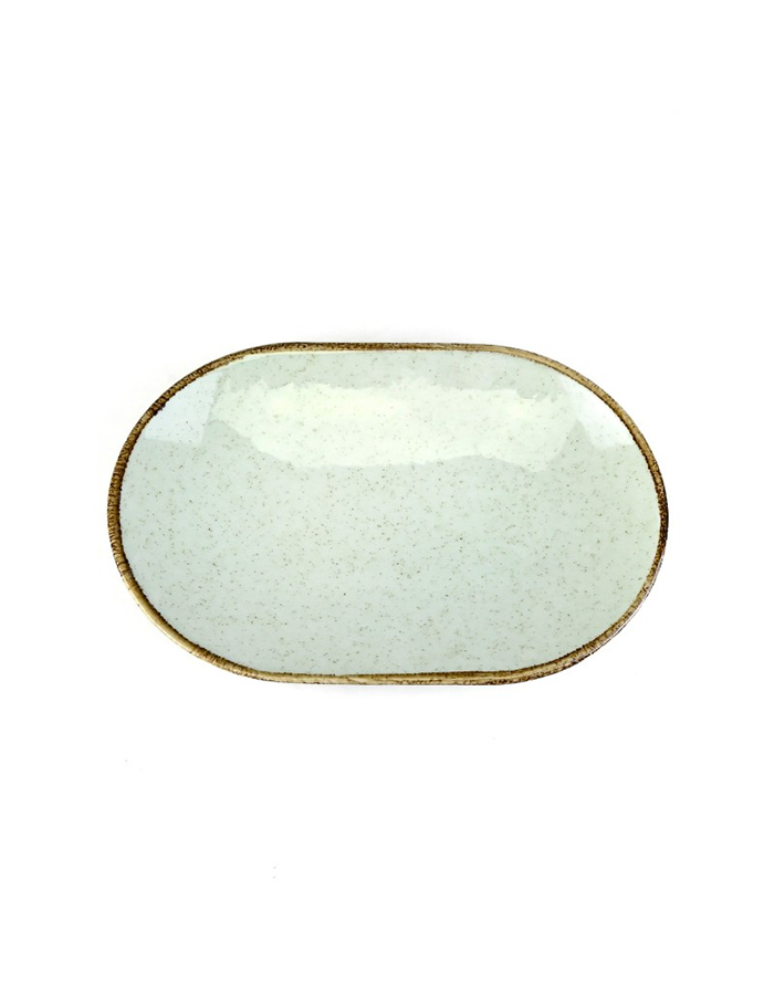 

Блюдо сервировочное Kutahya Pearl, фарфоровое, 36x22 см, 305284]RSW, блюдкрупа