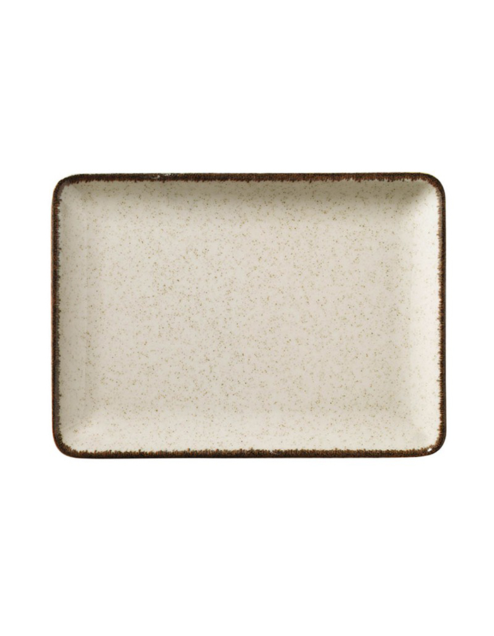 

Блюдо сервировочное Kutahya Pearl, фарфоровое, 18x13 см, 305322]RSW, блюдрыба