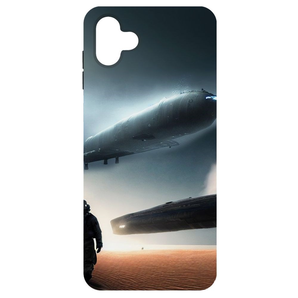 

Чехол-накладка Софт Пора лететь для Samsung Galaxy A04 (A045), Черный