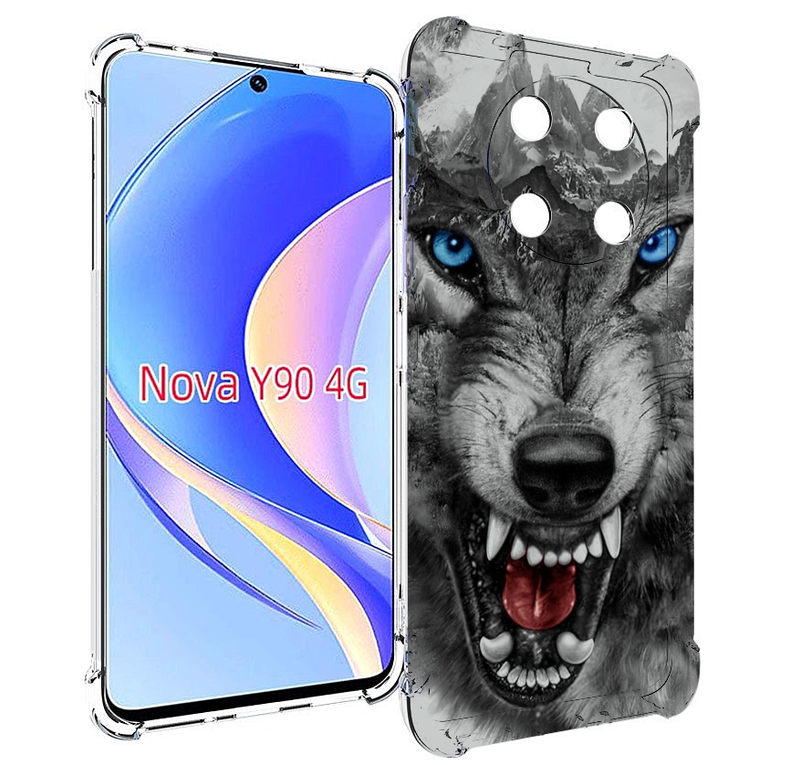 

Чехол MyPads Волк-частица мужской для Huawei Nova Y90 (CTR-LX1) / Enjoy 50 Pro, Tocco
