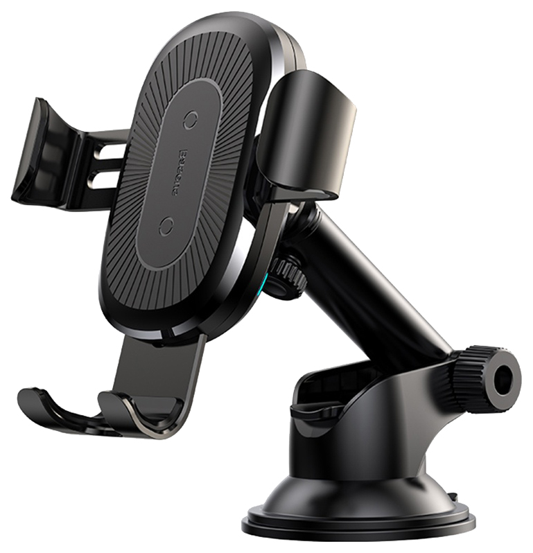 

Автодержатель с беспроводной зарядкой Baseus Osculum 10W Black
