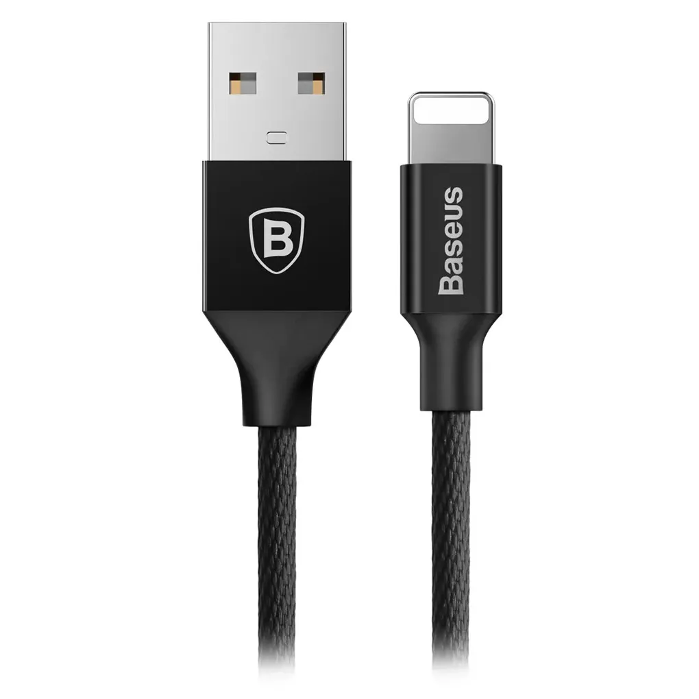 

Кабель Baseus USB - Lightning 1.2 м, черный