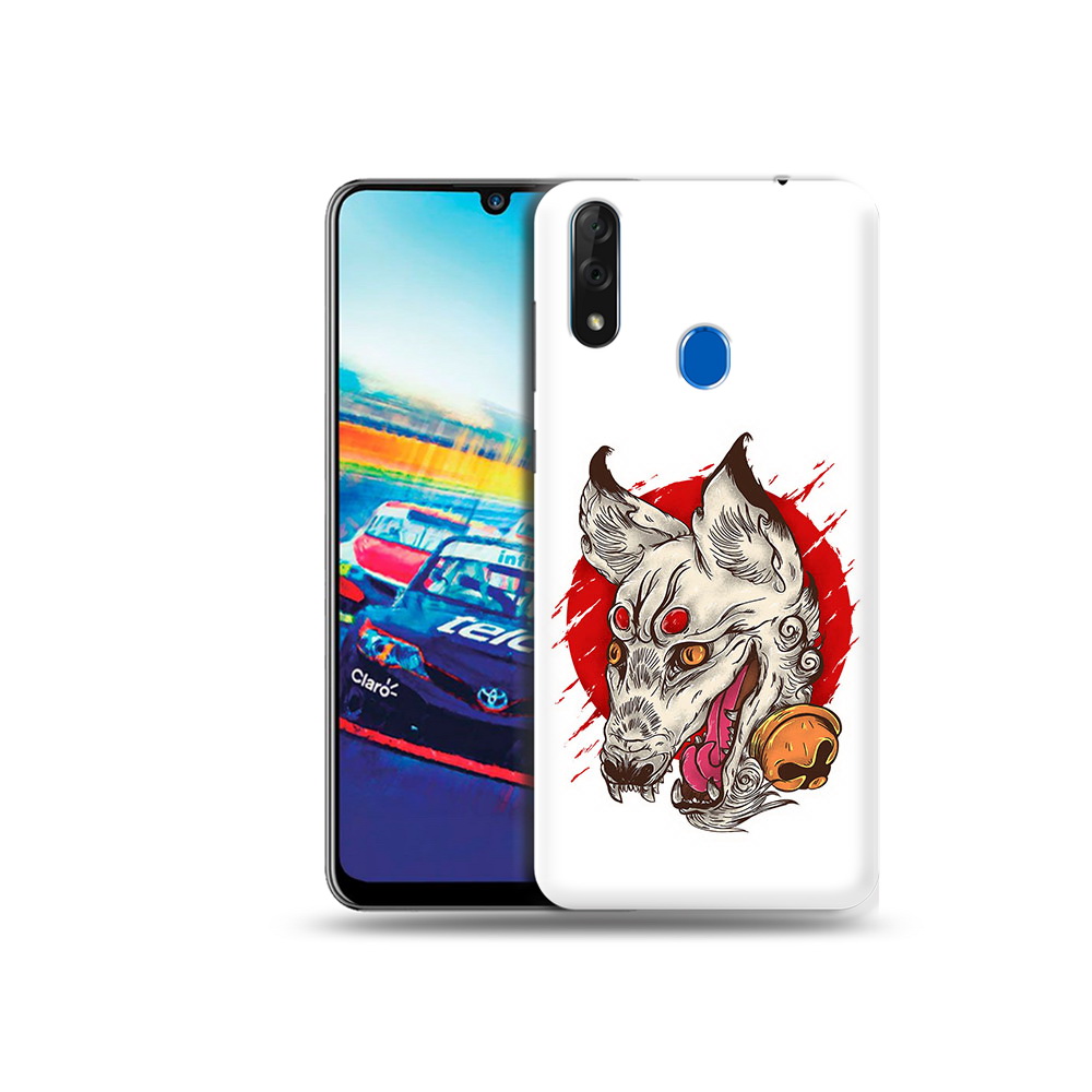 

Чехол MyPads Tocco для ZTE Blade V10 страшная собака (PT136503.455.627), Прозрачный, Tocco