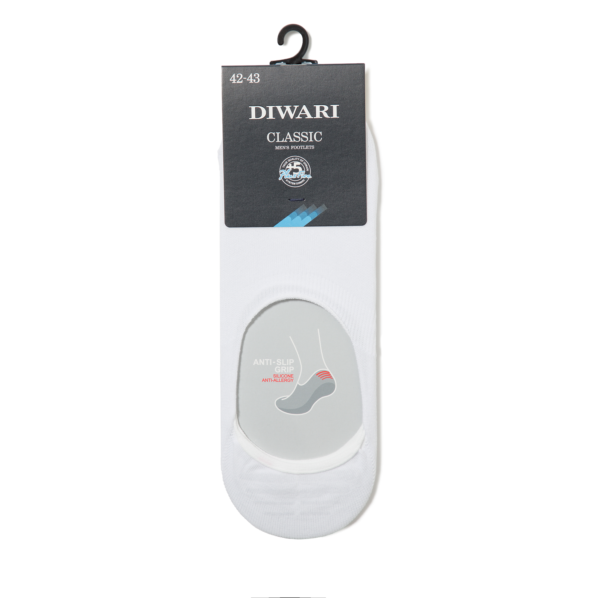 

Следки мужские DIWARI CLASSIC 16С-17СП белые 25, Белый, CLASSIC 16С-17СП