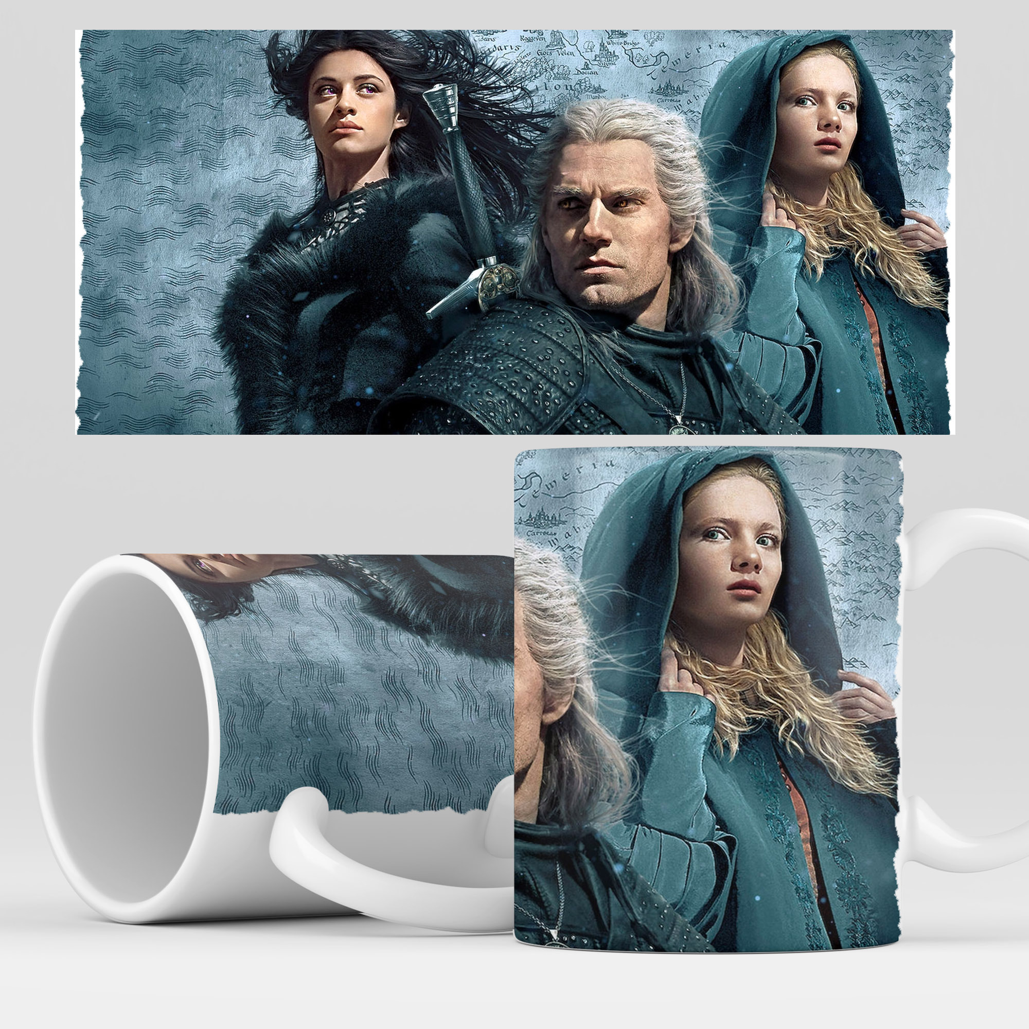 

Кружка RocketCup с принтом "Ведьмак" The Witcher, Witcher18