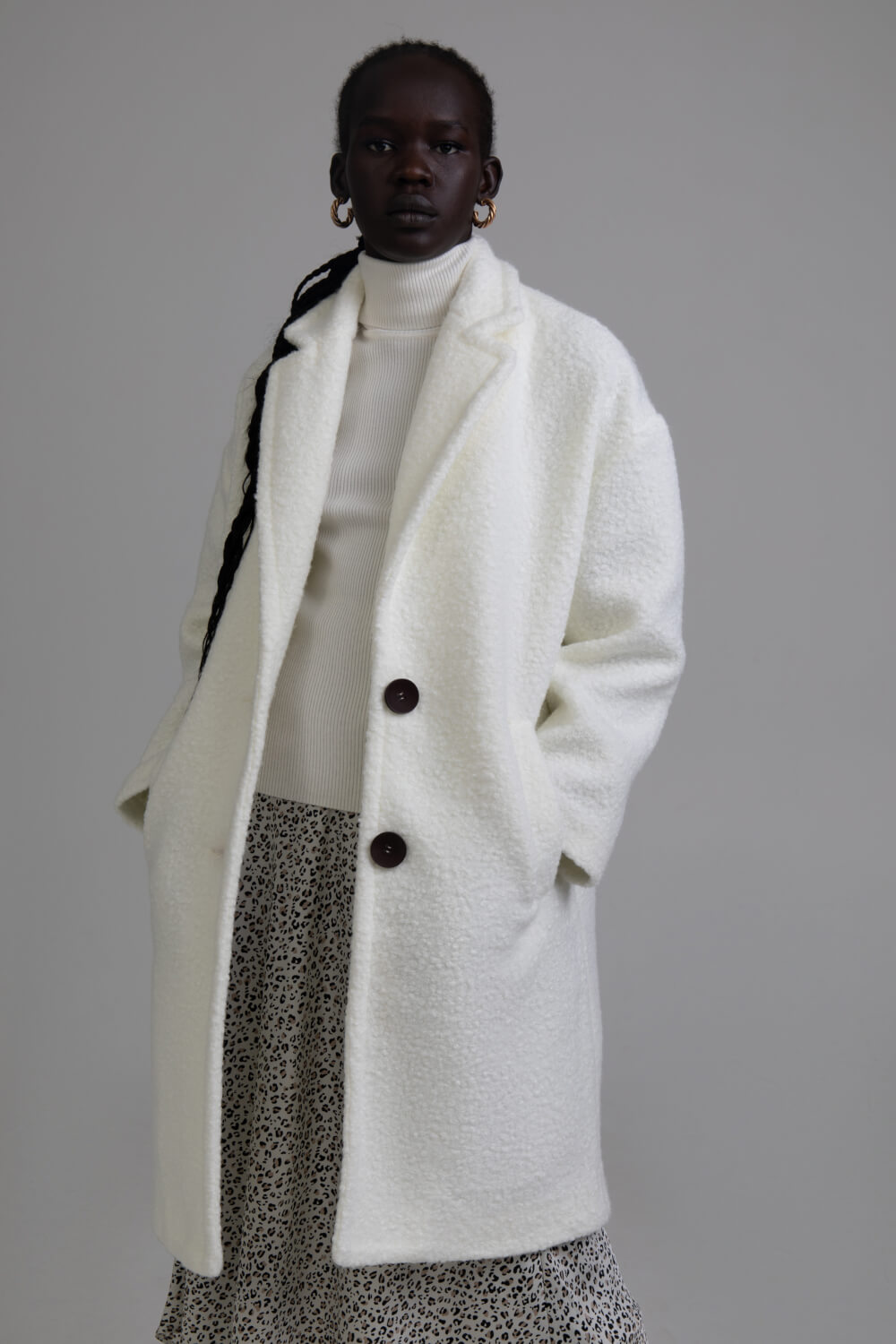 

Пальто женское Incity 1.1.2.22.01.13.00947 белое S, 1.1.2.22.01.13.00947