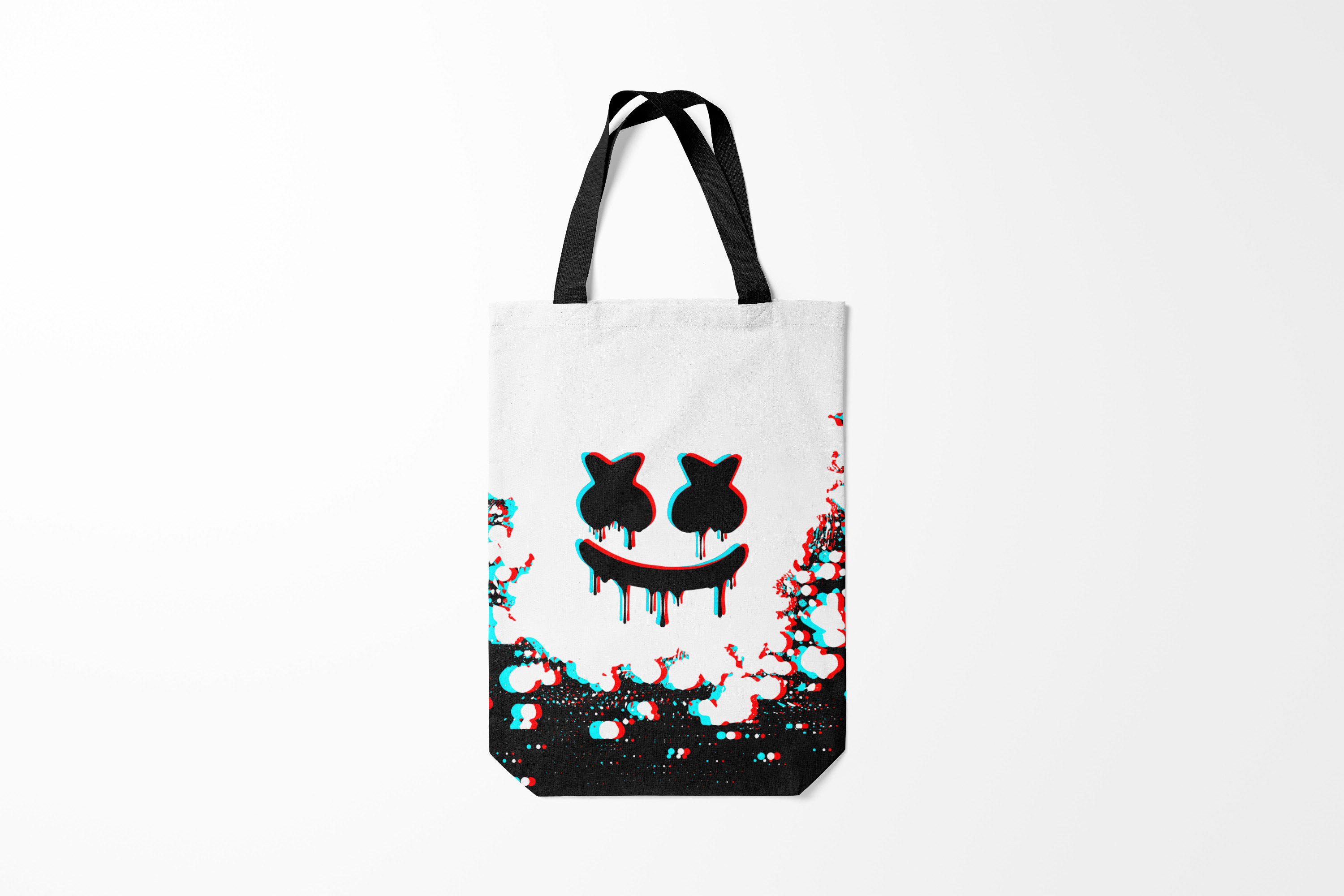 

Сумка шoппер унисекс Burnettie Marshmello HALLOWEEN, черный, Marshmello HALLOWEEN