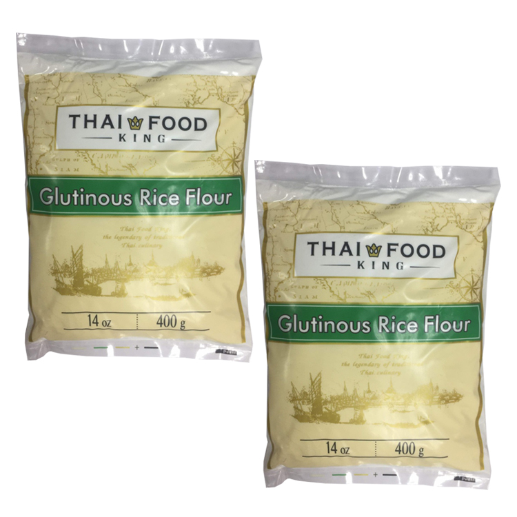 Мука рисовая клейкая Thai food King (2 шт. по 400 г)