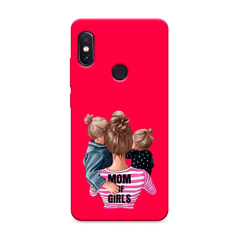 

Чехол Awog на Xiaomi Redmi Note 5/Note 5 Pro "Mom of Girls", Разноцветный, 32753-1