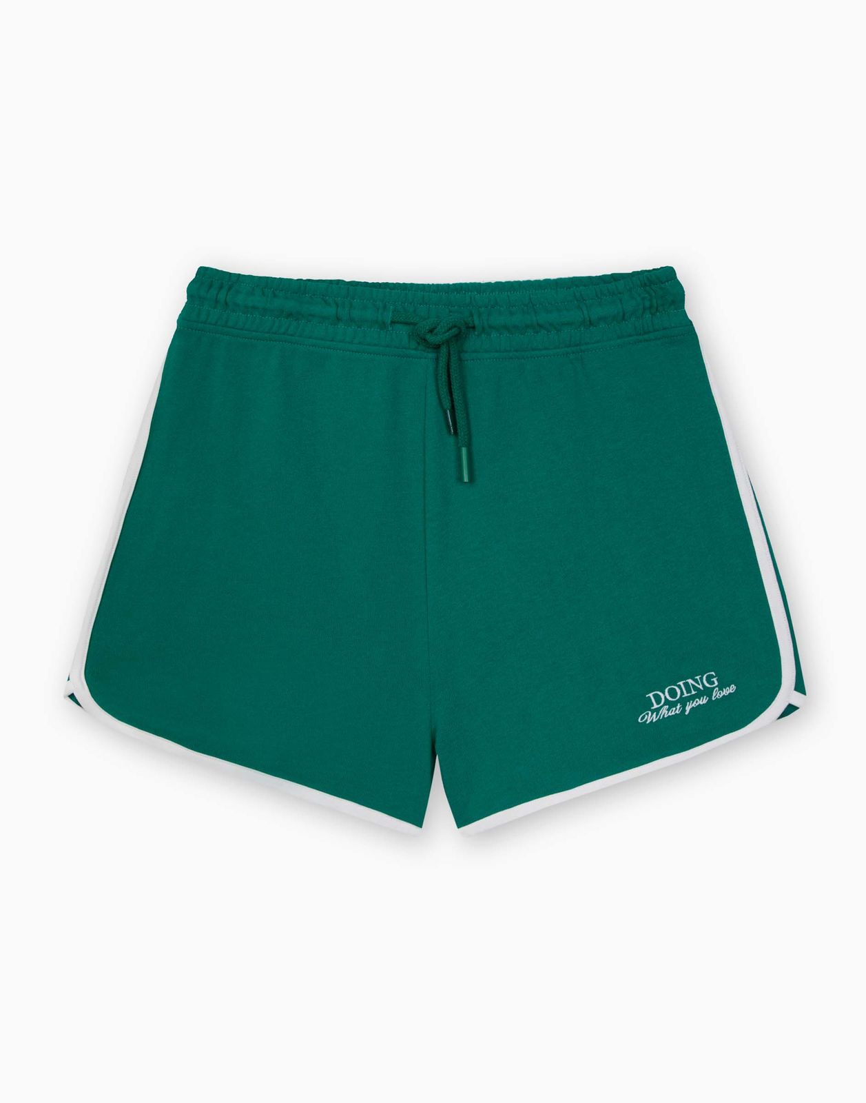 Спортивные шорты женские Gloria Jeans GSH011887 зеленый L/170