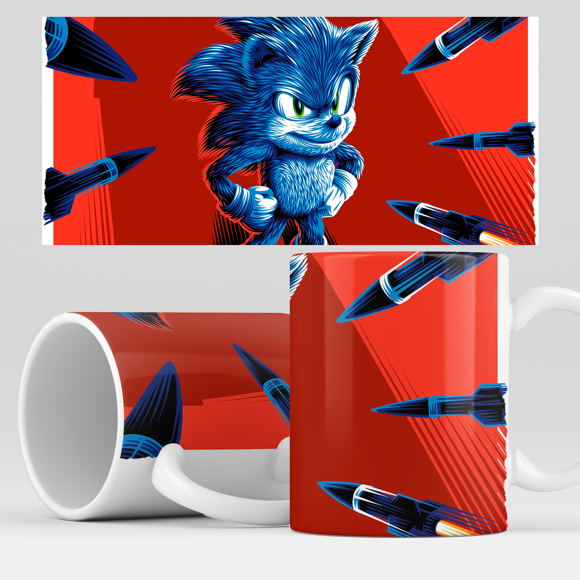 

Кружка RocketCup с принтом "Соник" Sonic, Sonic21