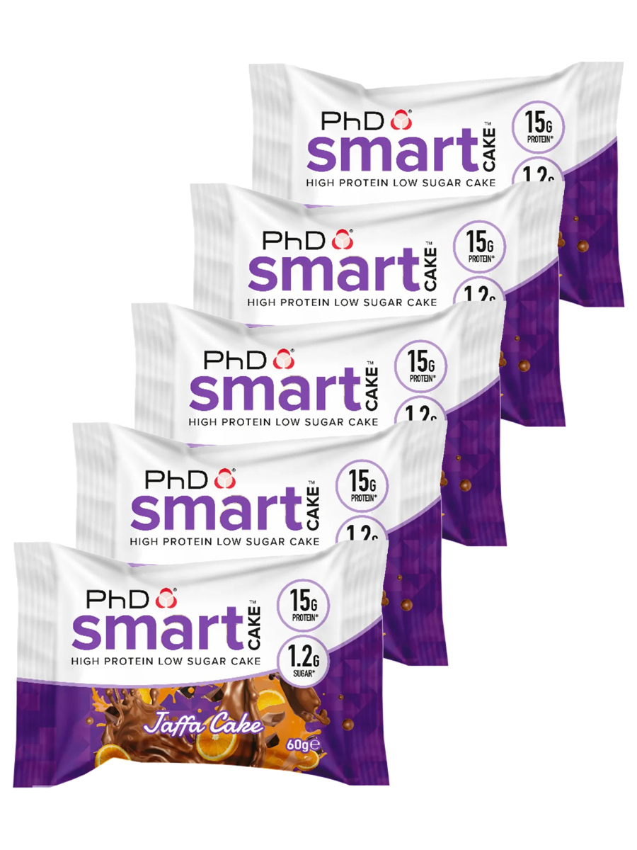 

Протеиновое пироженое, PhD, Smart Cake, 5шт по 60г (Апельсиновый торт), Smart Cake