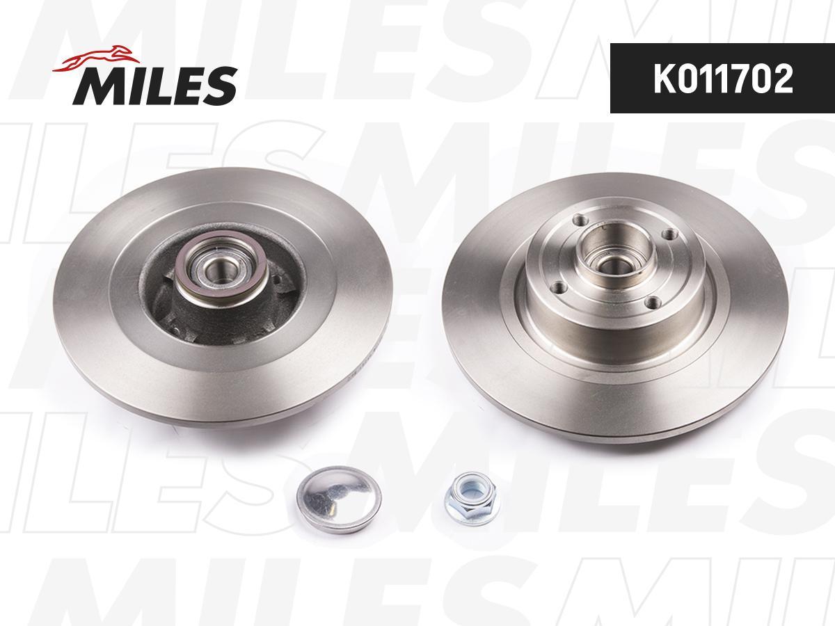 

Тормозной диск Miles комплект 1 шт. K011702