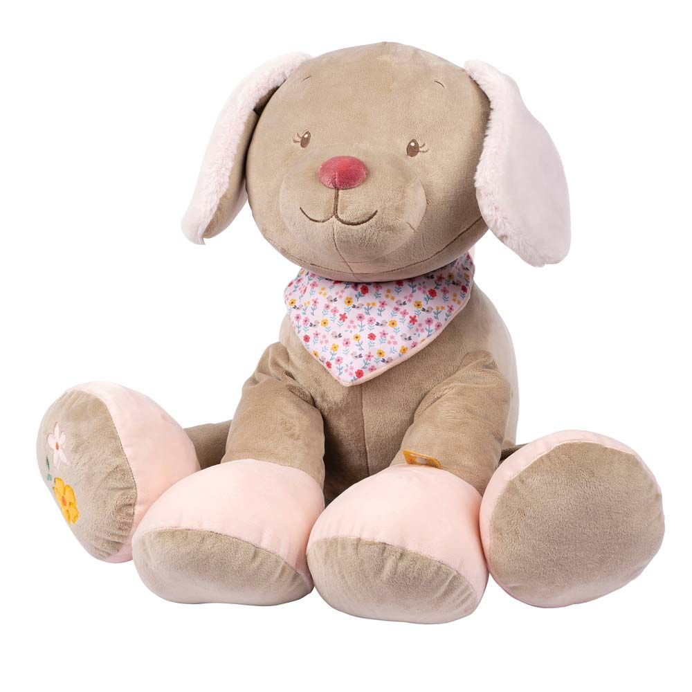 фото Игрушка мягкая nattou soft toy (наттоусофт той) iris & lali собачка 75 см 631044