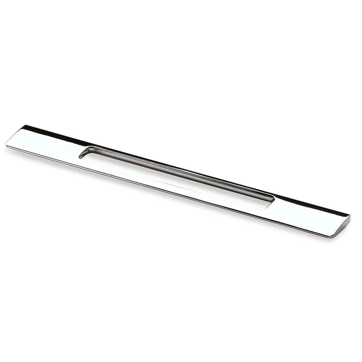 Ручка скоба мебельная HETTICH NUBIA, L309-B8-H35, МО 256 мм, хром глянец