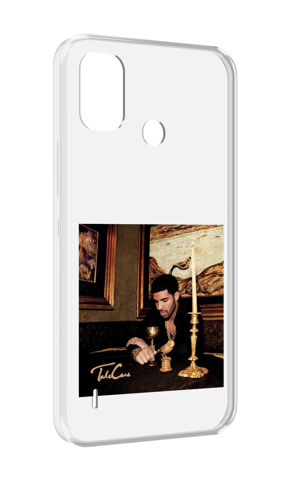 

Чехол MyPads Drake - Take Care для Itel A48, Прозрачный, Tocco