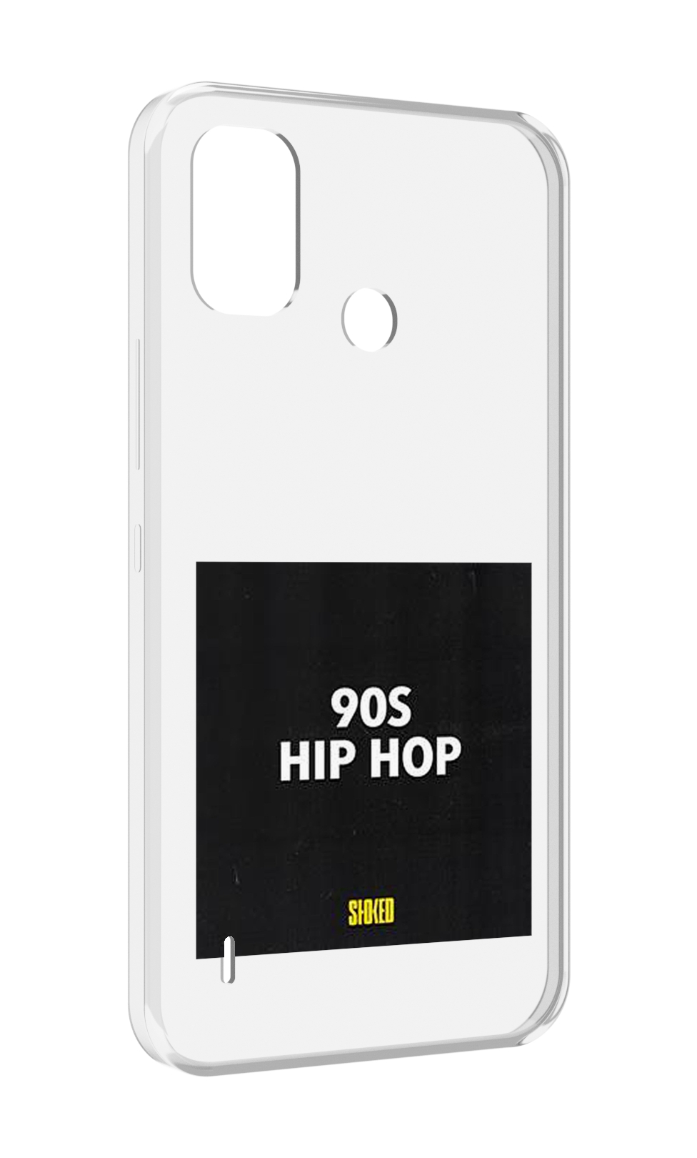 

Чехол MyPads Eazy-E 90S Hip Hop для Itel A48, Прозрачный, Tocco