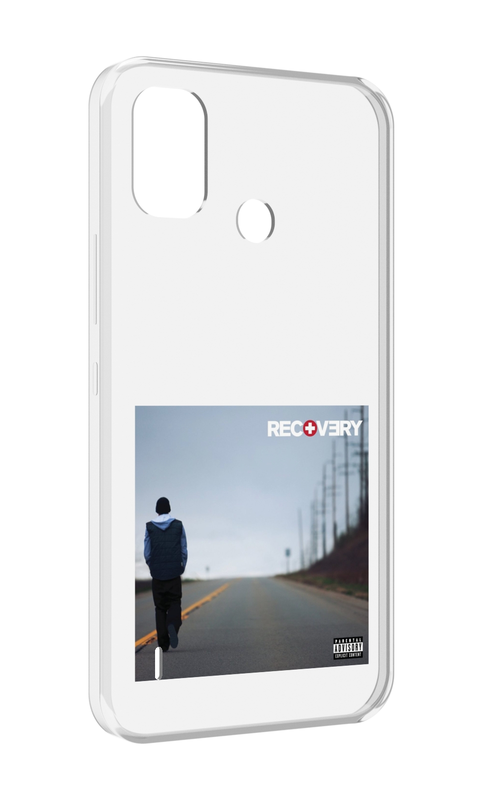 

Чехол MyPads Eminem RECOVERY для Itel A48, Прозрачный, Tocco