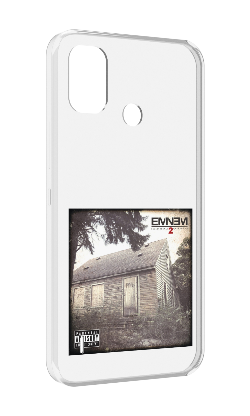 

Чехол MyPads Eminem THE MARSHALL MATHERS LP 2 для Itel A48, Прозрачный, Tocco