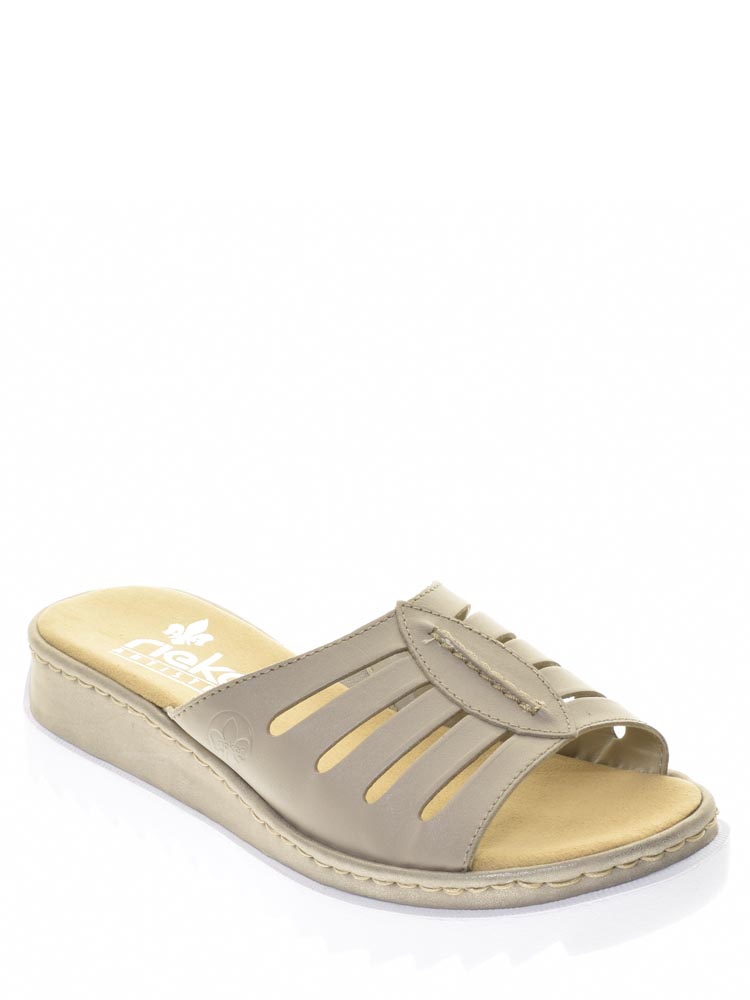 

Сабо женские Rieker 140075 бежевые 7 US, Бежевый, 140075