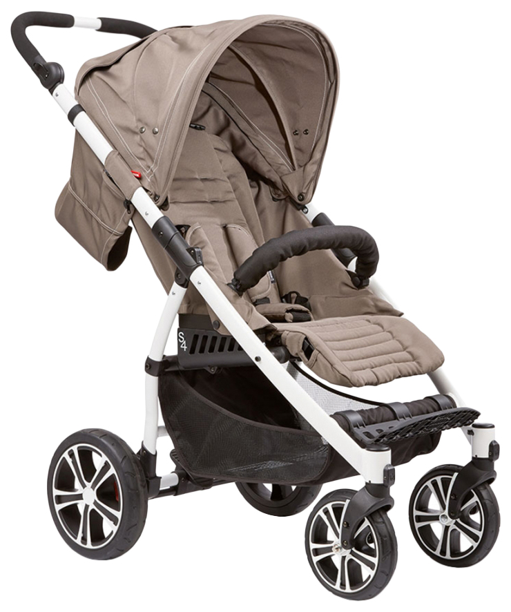 

Gesslein Коляска S4 Air+2 в1 короб + прогулка, накидка на ножки, капучино, 304200316000/667667