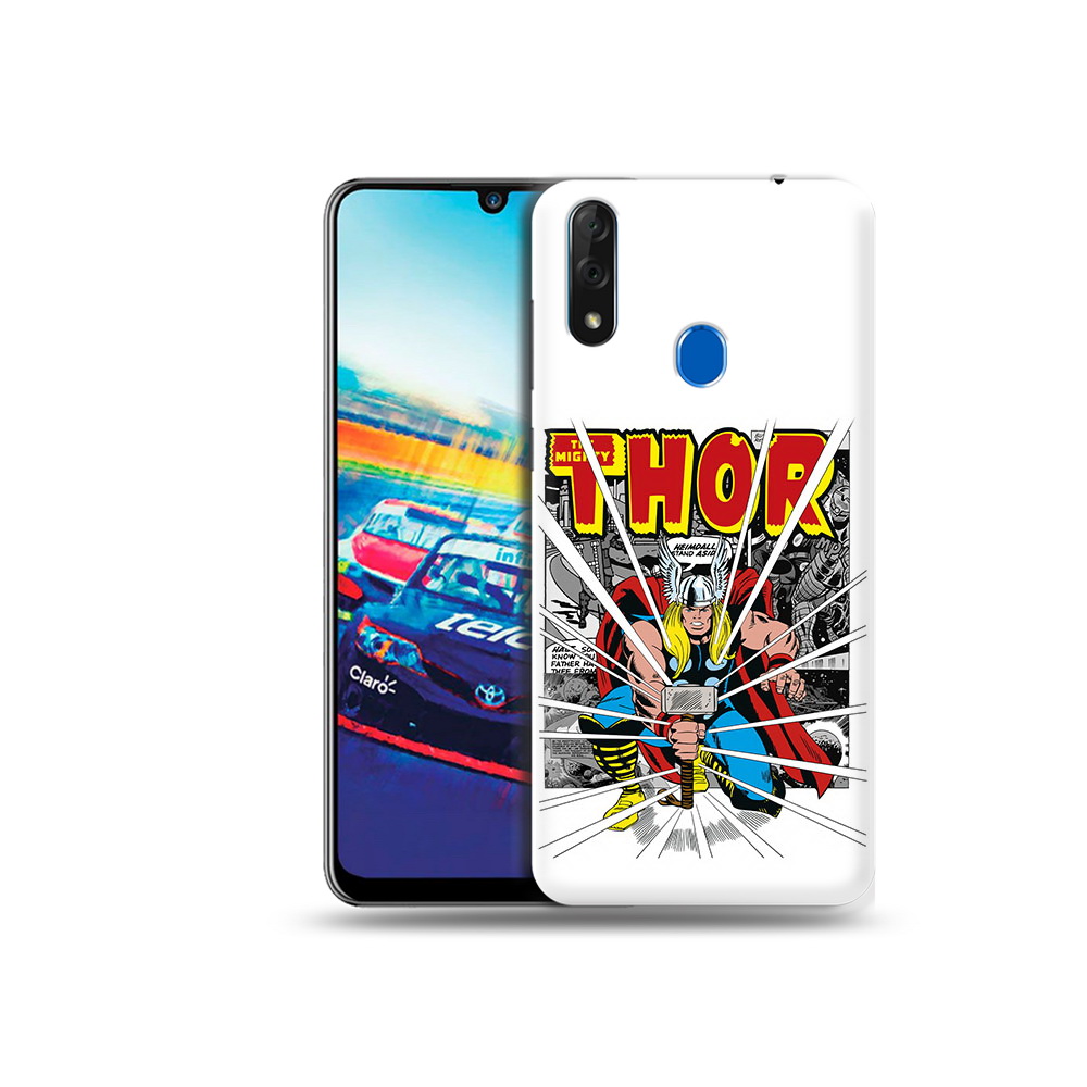 

Чехол MyPads Tocco для ZTE Blade V10 тор рисунок (PT136503.455.647), Прозрачный, Tocco