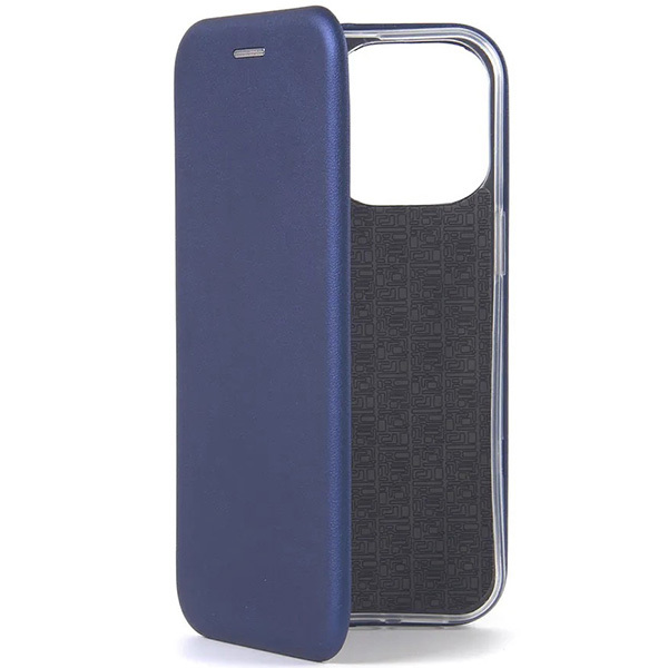 фото Чехол книжка для apple iphone 13 pro max fashion case синий