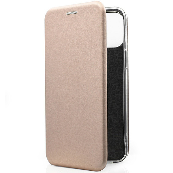 фото Чехол книжка для apple iphone 13 fashion case розовое золото