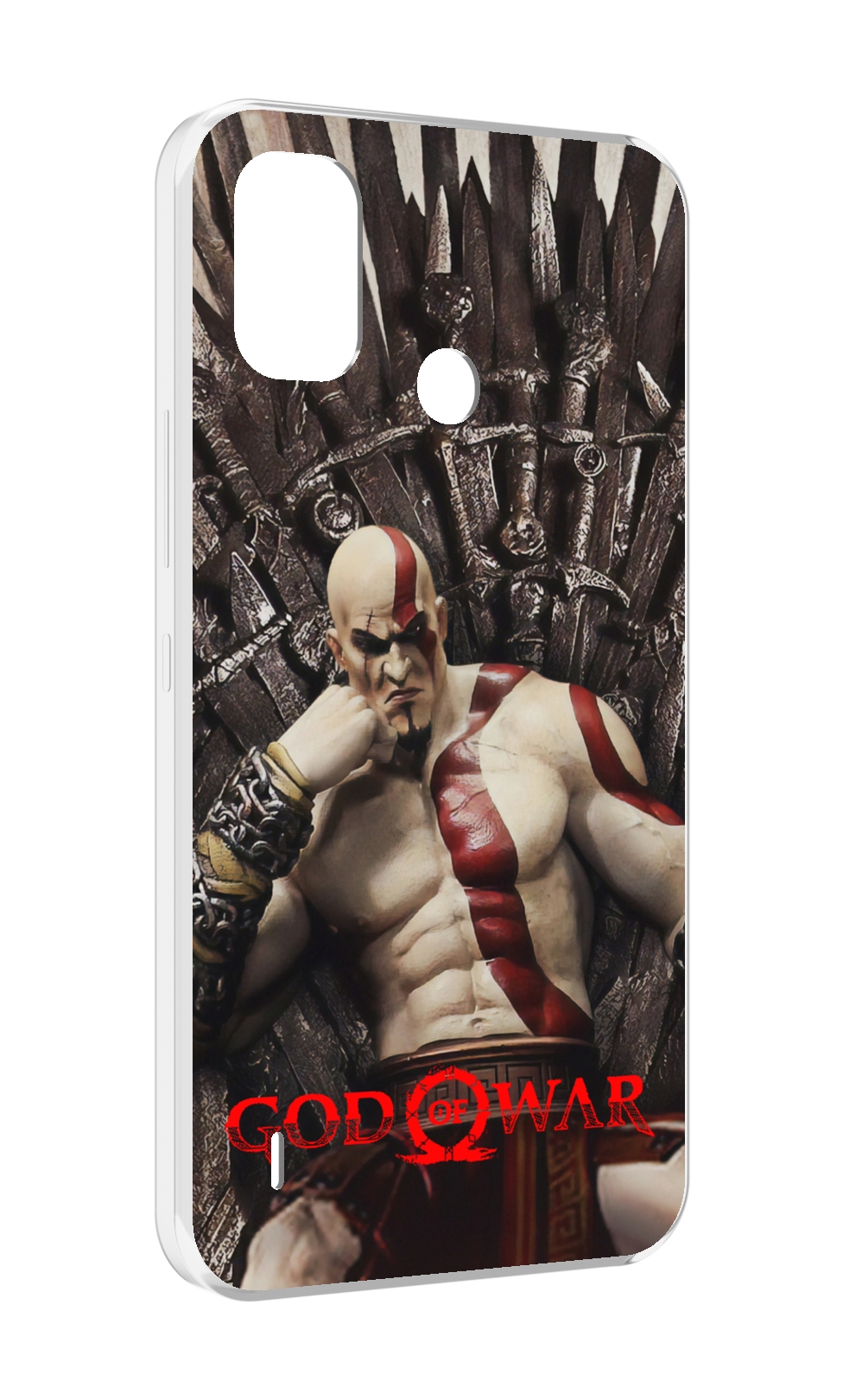 

Чехол MyPads God of War Кратос для Itel A48, Прозрачный, Tocco