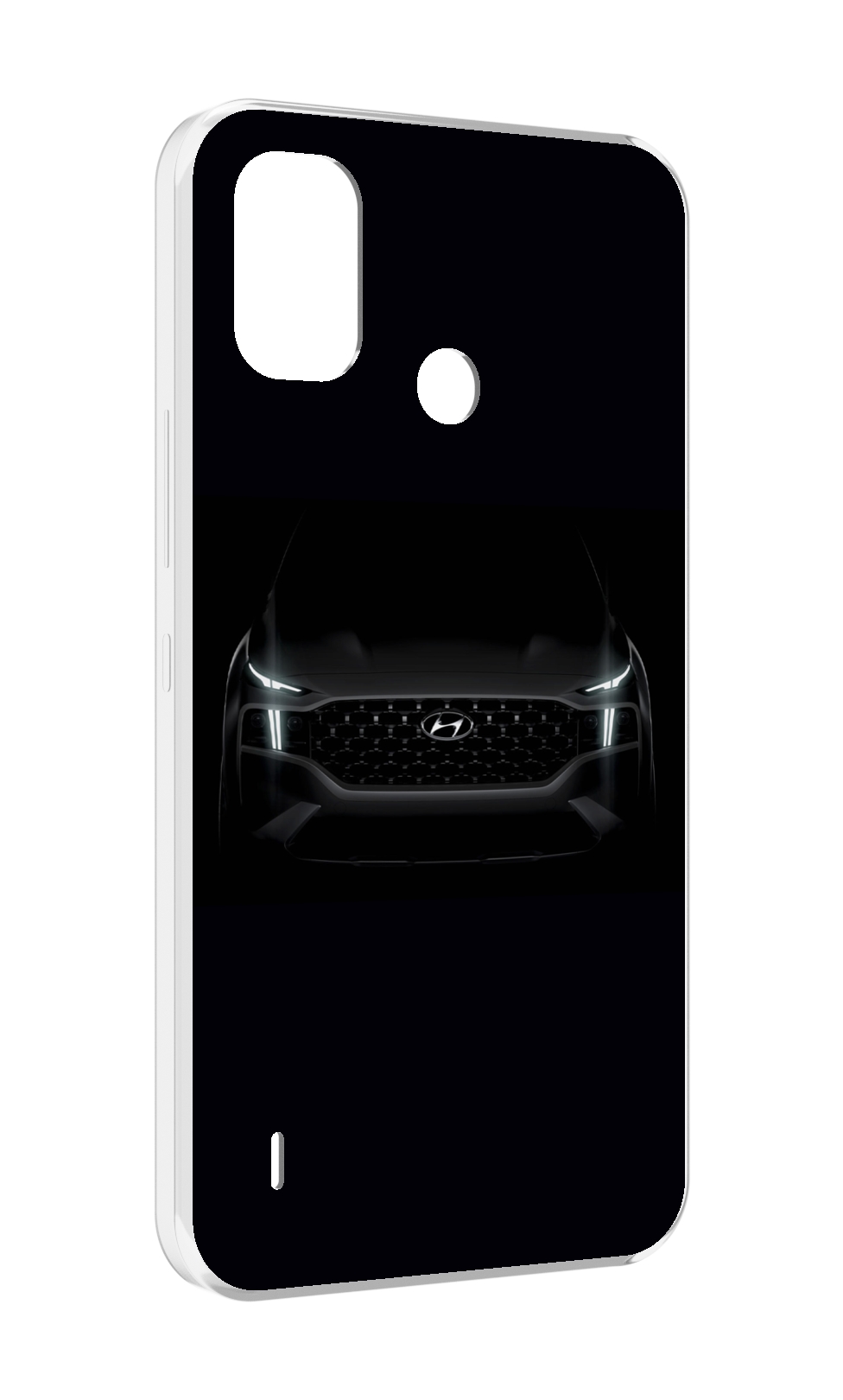 

Чехол MyPads hyundai 2 для Itel A48, Прозрачный, Tocco