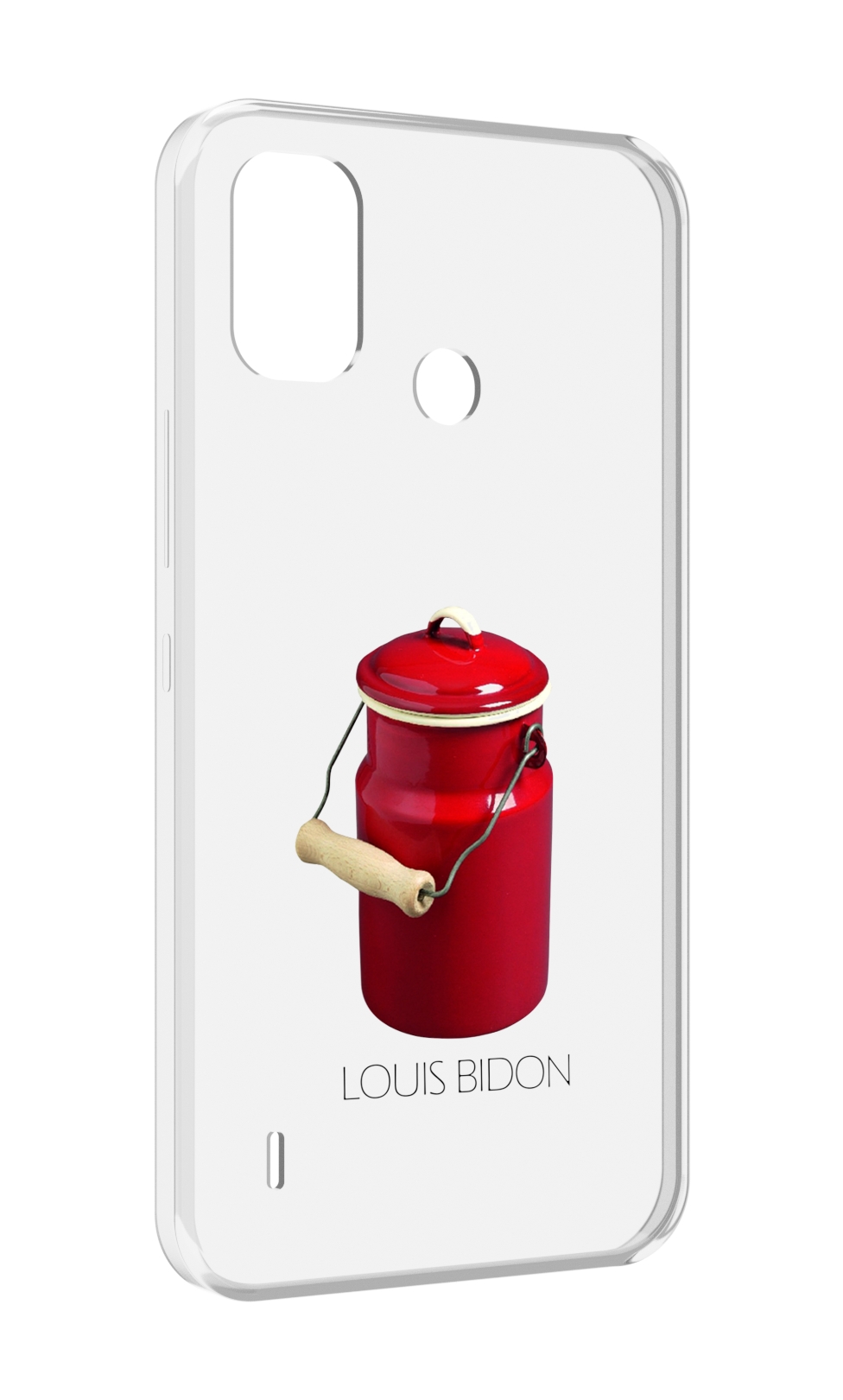 

Чехол MyPads Louis-bidon для Itel A48, Прозрачный, Tocco