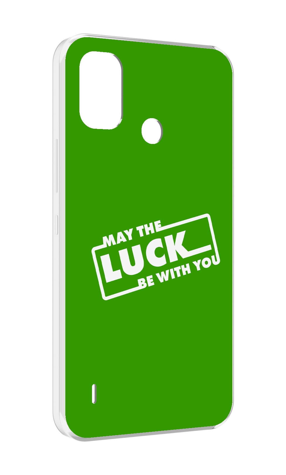 

Чехол MyPads Luck green для Itel A48, Прозрачный, Tocco