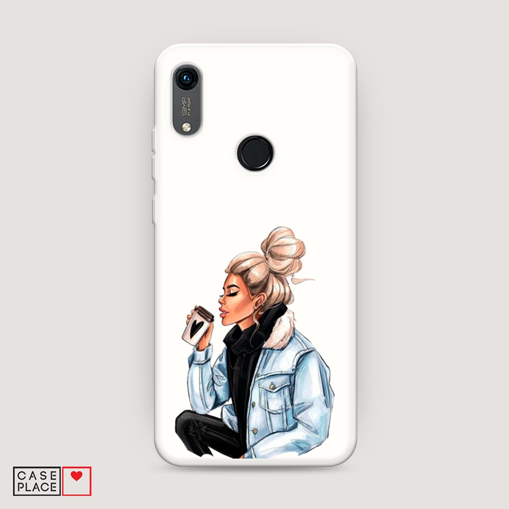

Чехол Awog на Huawei Y6 2019/Honor 8a/8a Pro/Y6s "Cute girl", Разноцветный, 68757-1
