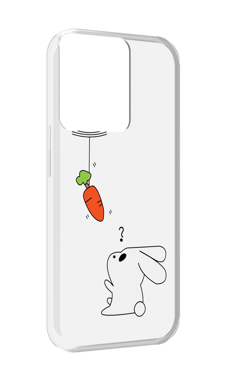

Чехол MyPads морковка детский для OPPO Reno 8, Прозрачный, Tocco